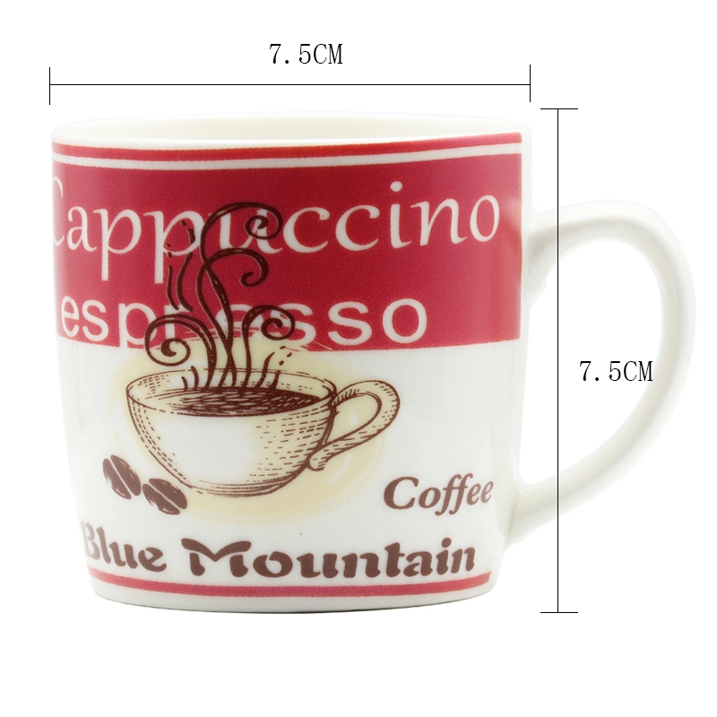 Custom Ceramic Coffee Mug Design Custom Logo Cup with Spoon